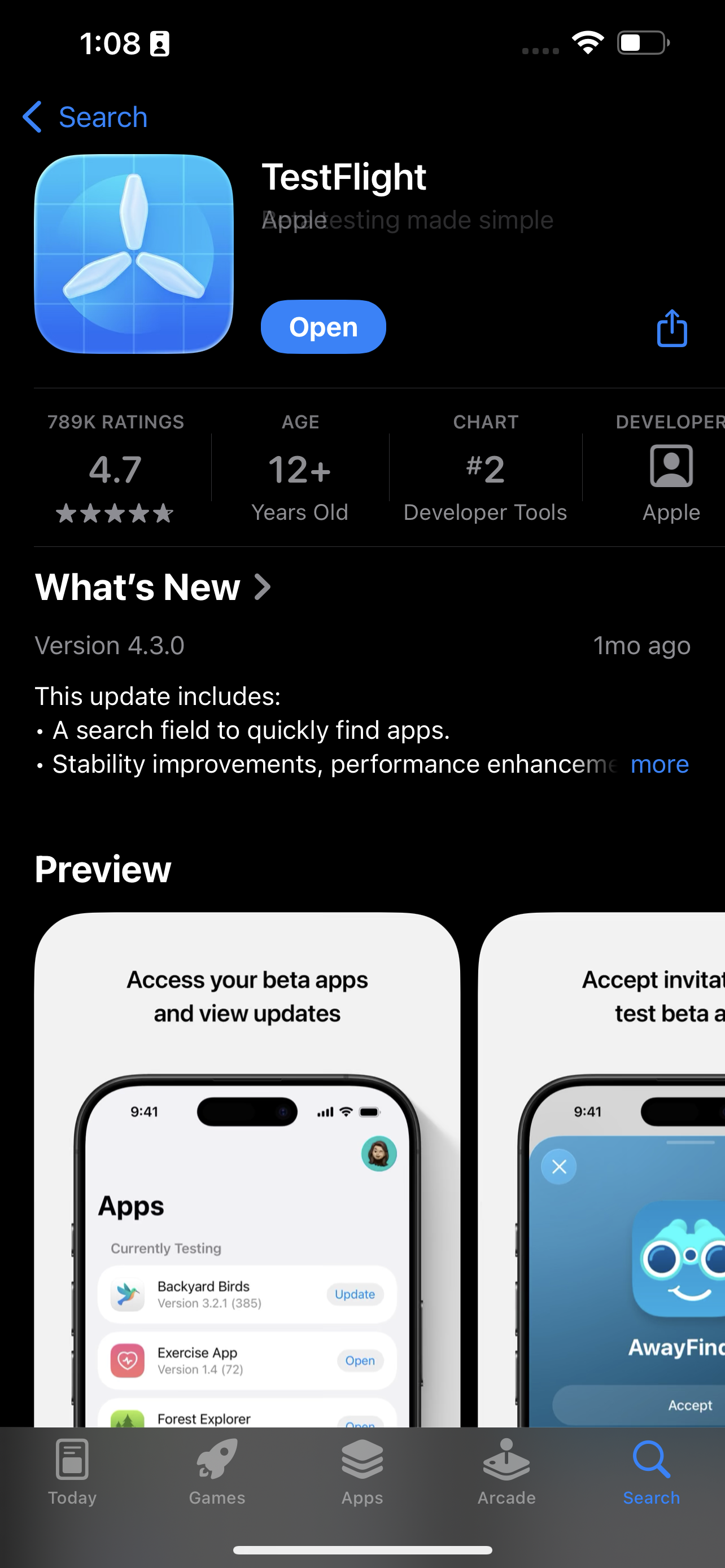 TestFlight 邮件