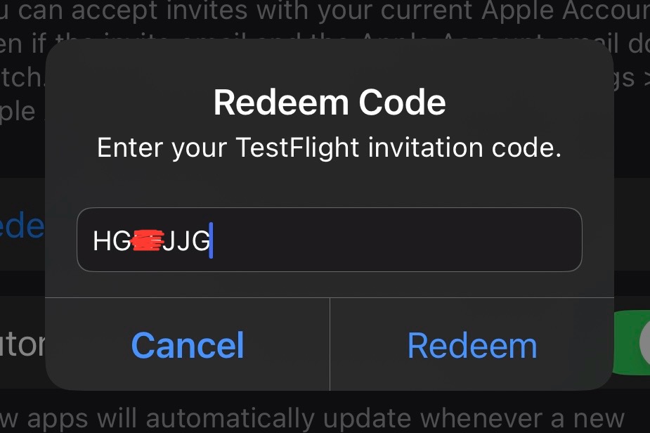 TestFlight 邮件